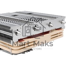 Кулер для процессора/ CPU Cooler Noctua NH-L12S (88W, 4-pin PWM, 70mm, Al/Cu, 4x6mm, 1x120x120x15mm, 55.44CFM, 23.9dBA, 1850RPM, S: 1851/1700/1200/115X, AM5/AM4, Beige/Brown)