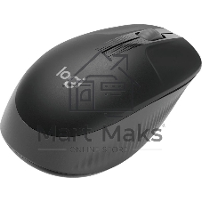 Мышь беспроводная Logitech M190 черный, 1000 dpi, радиоканал, USB, кнопки - 3