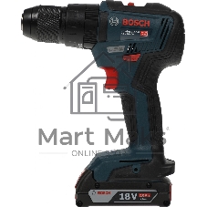 Дрель-шуруповерт Bosch GSB 18V-50 + L Аккумуляторная, 18В, 2 АКБ, Кейс, Ударная