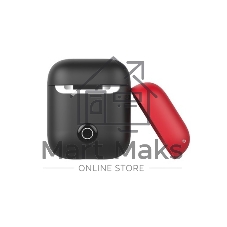 Чехол SwitchEasy Colors для в футляра с возможностью беспроводной зарядки к AirPods 2. Материал силикон. Цвет черный.