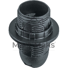 Патрон электрический Navigator NLH-PL-R1-E14-BL пласт. люстровый с кольцом