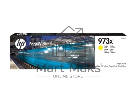 Картридж струйный HP 973XL F6T83AE желтый для HP PW Pro 477dw/452dw (7000стр.)