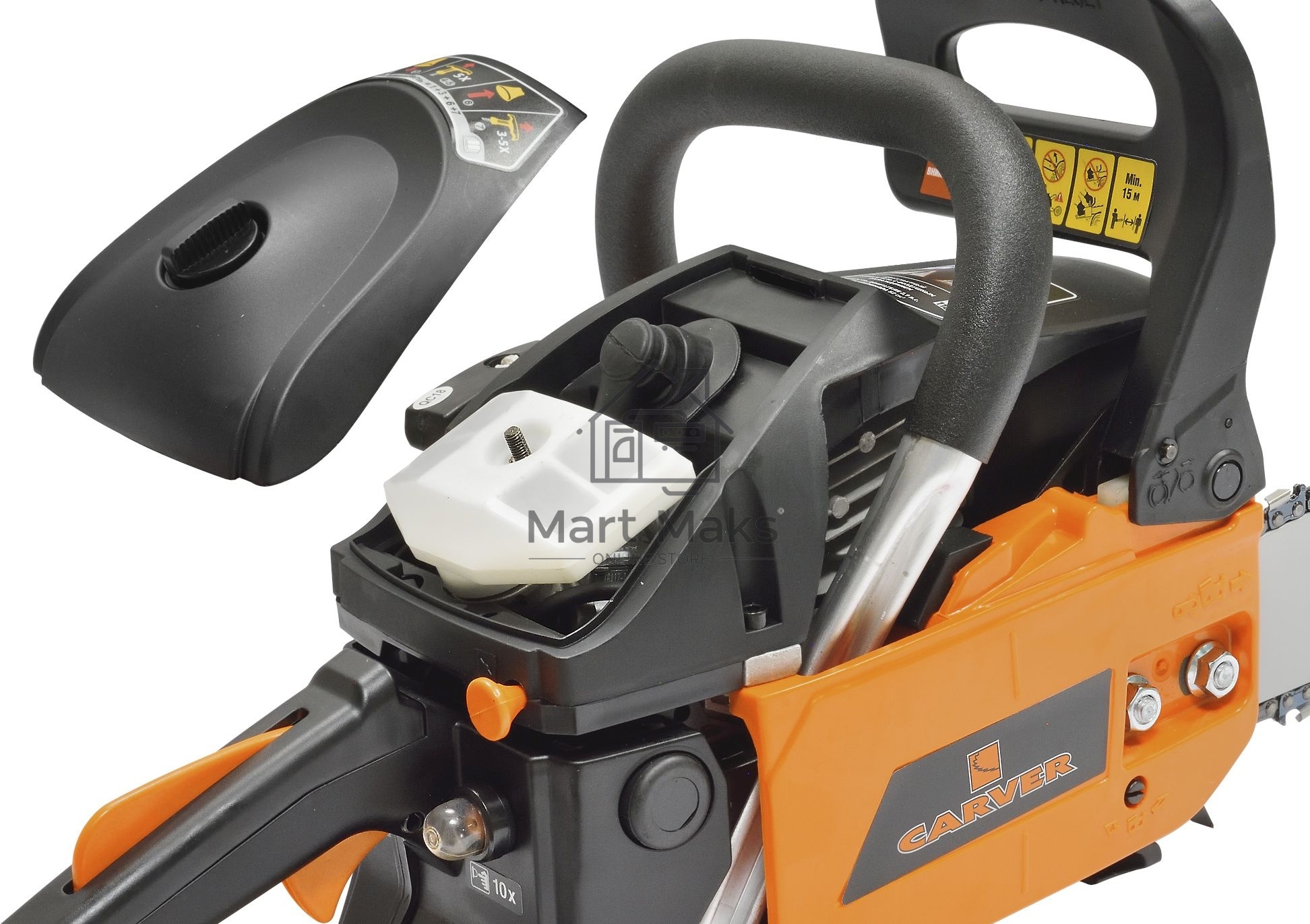 Бензопила Carver RSG 252Х 2200Вт 2.9л.с. дл.шины:18