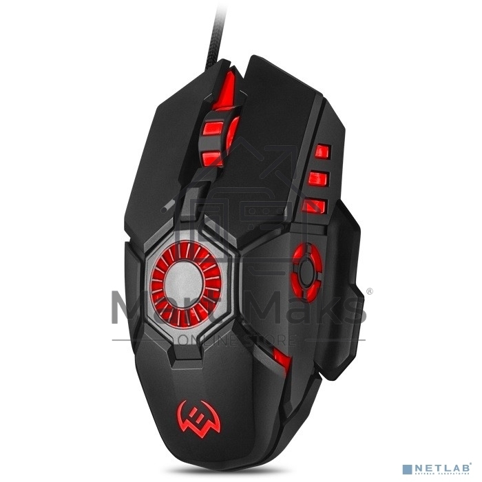 Мышь проводная SVEN RX-G880 черный, 7000 dpi, USB, кнопки - 7