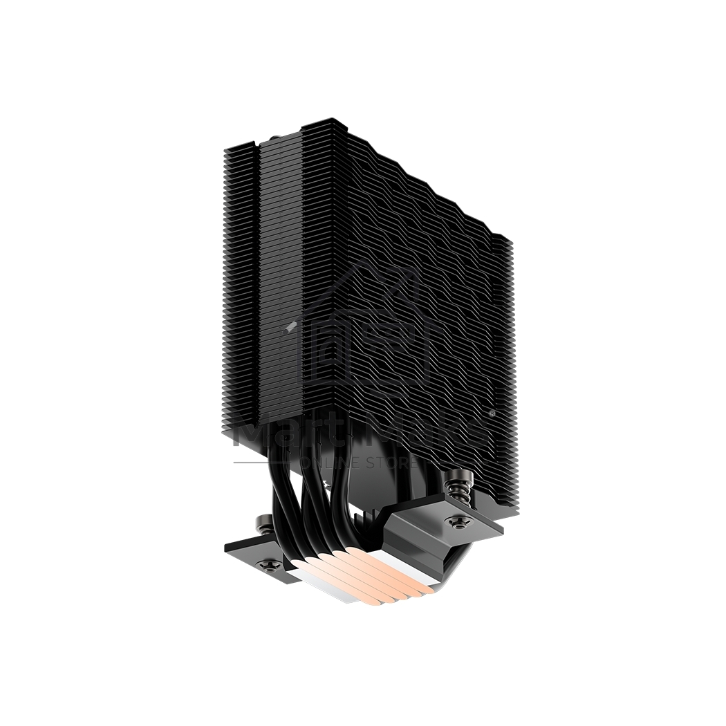 Устройство охлаждения (кулер) PcCooler RT500 Digital BK ARGB RT500-BKAWYL-GL черный 120мм алюминий+медь 2200rpm 32db 4-pin 240W