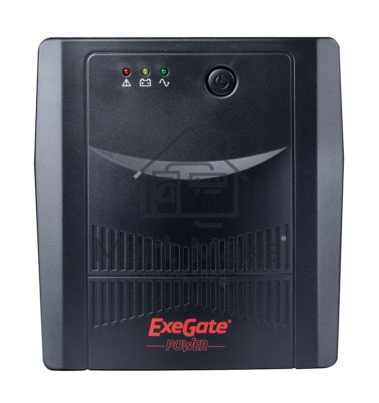 Источник бесперебойного питания ExeGate EP212518RUS Power Back UNB-1000 <1000VA, Black, 4 евророзетки>