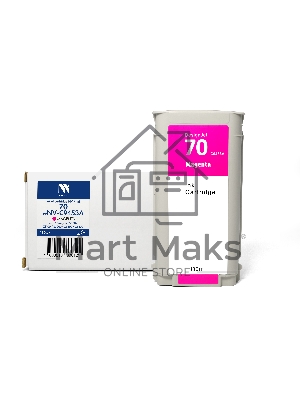 Струйный картридж NVPrint 70 (NV-C9453A) Magenta для HP DesignJet Z2100/Z3100/Z3200/Z5200/Z5400 (130 мл) совместимый