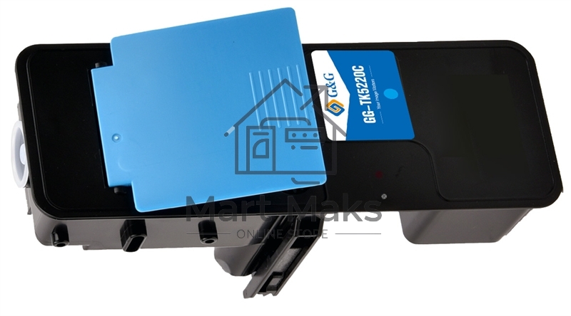 Картридж лазерный G&G GG-TK5220C голубой (1200стр.) для Kyocera ECOSYS P5021cdn/P5021cdw/M5521cdn/M5521cdw
