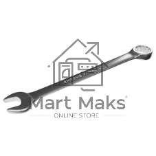 Ключ комбинированный Matrix 19 мм, CrV, матовый хром