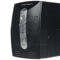 Источник бесперебойного питания Crown CMU-650X/650 ВА/360 Вт/CEE 7 (евророзетка), IEC 320 C13 (компьютерный)