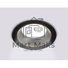 Светильник Ambrella light TN52333 SBK черный песок GX53 max 12W D115*25