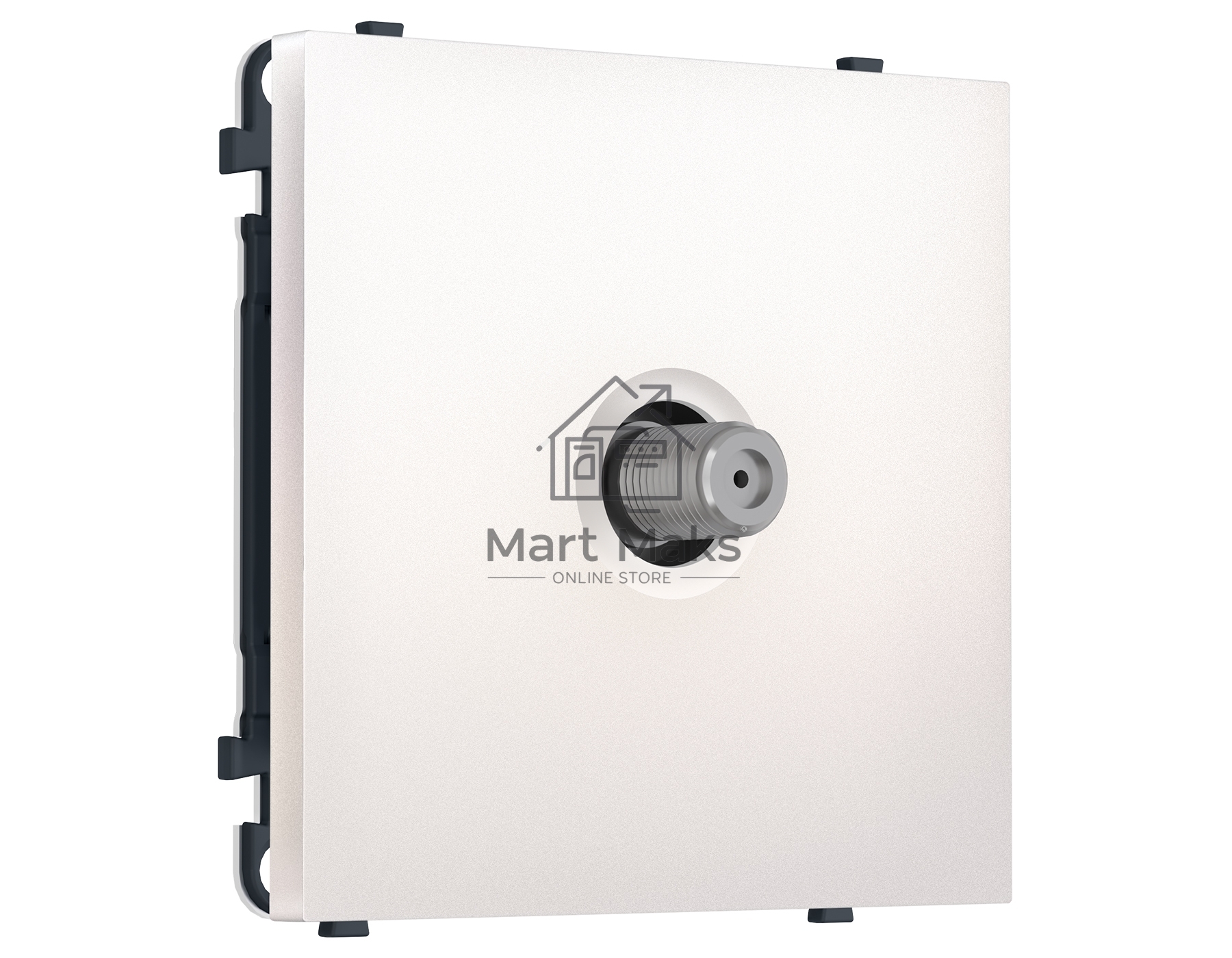 Комплект механизма TV розетки SAT SIGMA Жемчуг 5-2400MHz 3.5dB QUANT PRO (SP2130, PR215)