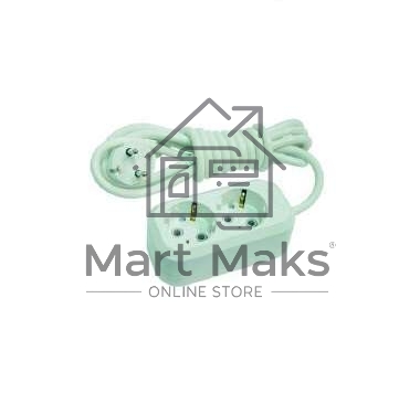 Удлинитель 2 гн 2 м с\з Makel MGP112