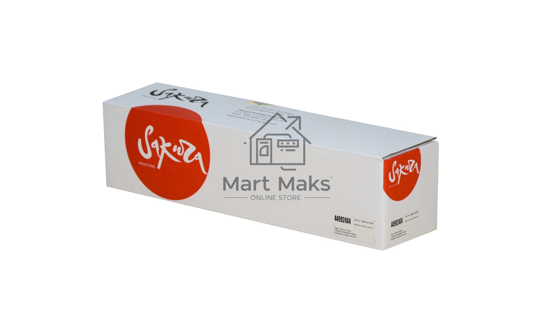 Картридж Sakura 44992404 для OKI B401/ MB441/ MB451, черный, 2500 к.