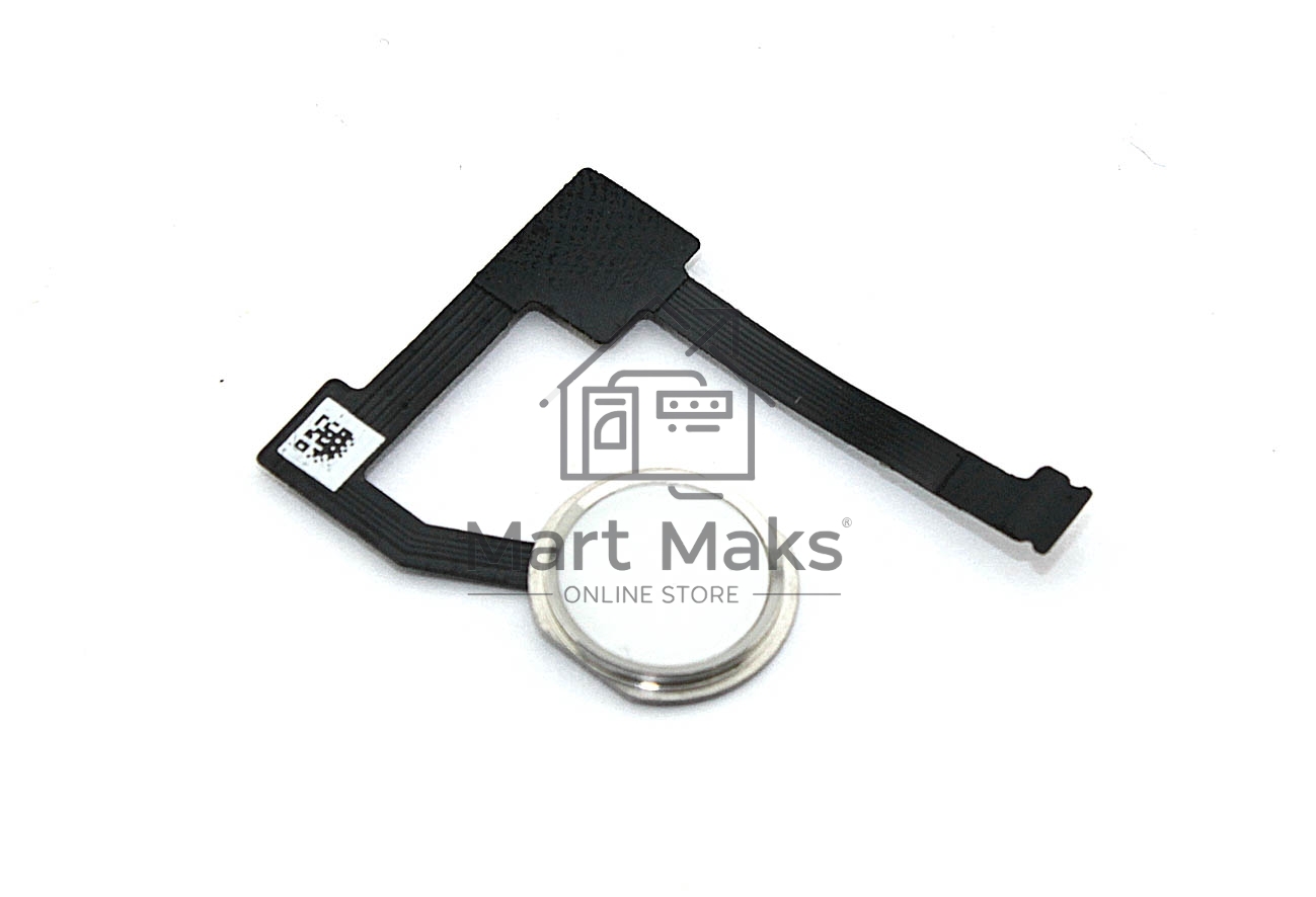 Шлейф кнопки Home для Apple iPad Air 2, iPad Mini 4 белый