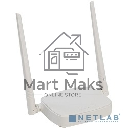 Сетевое оборудование TENDA N301 маршрутизатор 802.11n, до300Мбит/с, 2T2R, LAN: 3х10/100Мбит/с, WAN: 1х10/100Мбит/c, 2 внешние антенны 5дБи