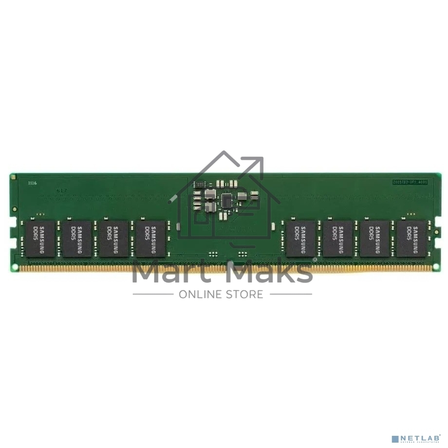 Оперативная память Samsung, DDR5, 16GB (1x16GB), 4800MHz, CL40, ECC, RDIMM, OEM