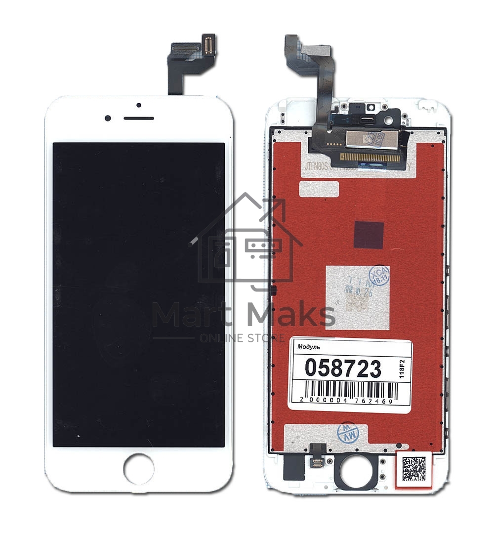 Дисплей для iPhone 6S в сборе с тачскрином (Tianma), белый