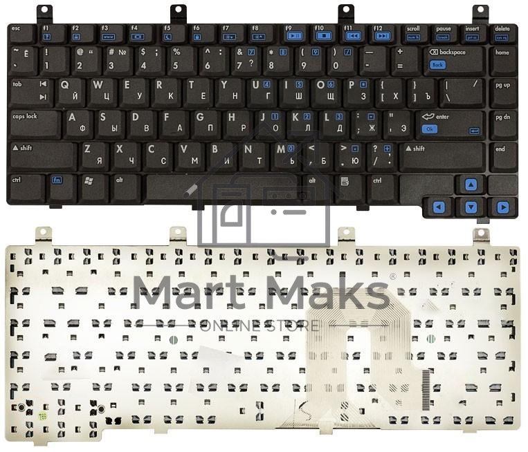 Клавиатура для ноутбука HP Pavilion DV4000 DV4100 DV4200 DV4300 DV4400 черная