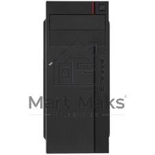 Компьютерный корпус Miditower ExeGate AA-440U (ATX, без БП, 2*USB+1*USB 3.0, аудио, черный)