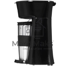 Кофеварка капельная Blackton Bt CM1114 черный/стальной, исп. кофе - молотый, 0,36 л, 650 Вт
