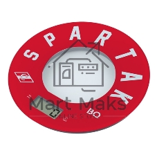 Весы кухонные BQ KS1007 Spartak, красный/рисунок