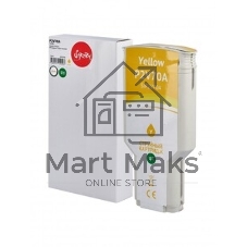Картридж струйный Sakura P2V70A для HP, желтый, 300 мл.