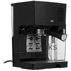 Кофеварка рожковая BQ CM9002 черный, исп. кофе - молотый, 1.4 л, 1450 Вт, 19 бар