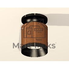 Светильник Ambrella Light XS7404101 SCF/PBK кофе песок/черный полированный MR16 GU5.3 (N7926, C7404, N7031)