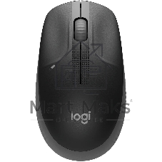 Мышь беспроводная Logitech M190 черный, 1000 dpi, радиоканал, USB, кнопки - 3