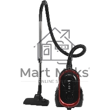 Пылесос Vitek VT-CV1880 черный/красный, 400/2000 Вт, уборка сухая, пылесборник контейнер 2,5 л