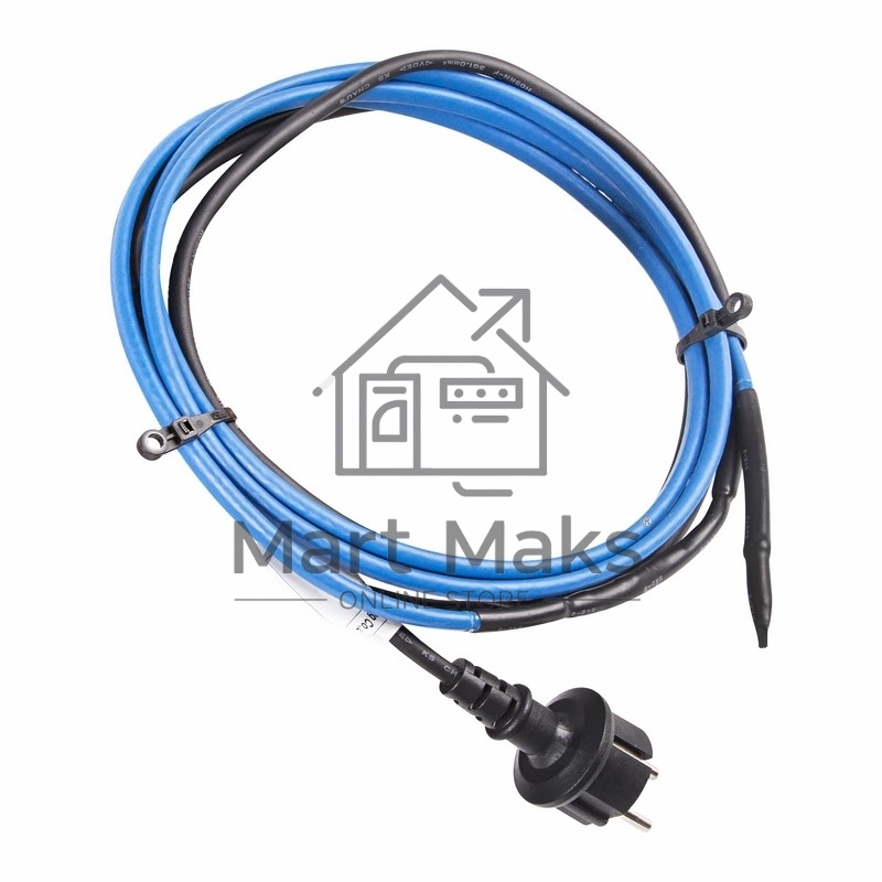 Греющий саморегулирующийся кабель на трубу 15MSR-PB 10M (10м/150Вт) Rexant