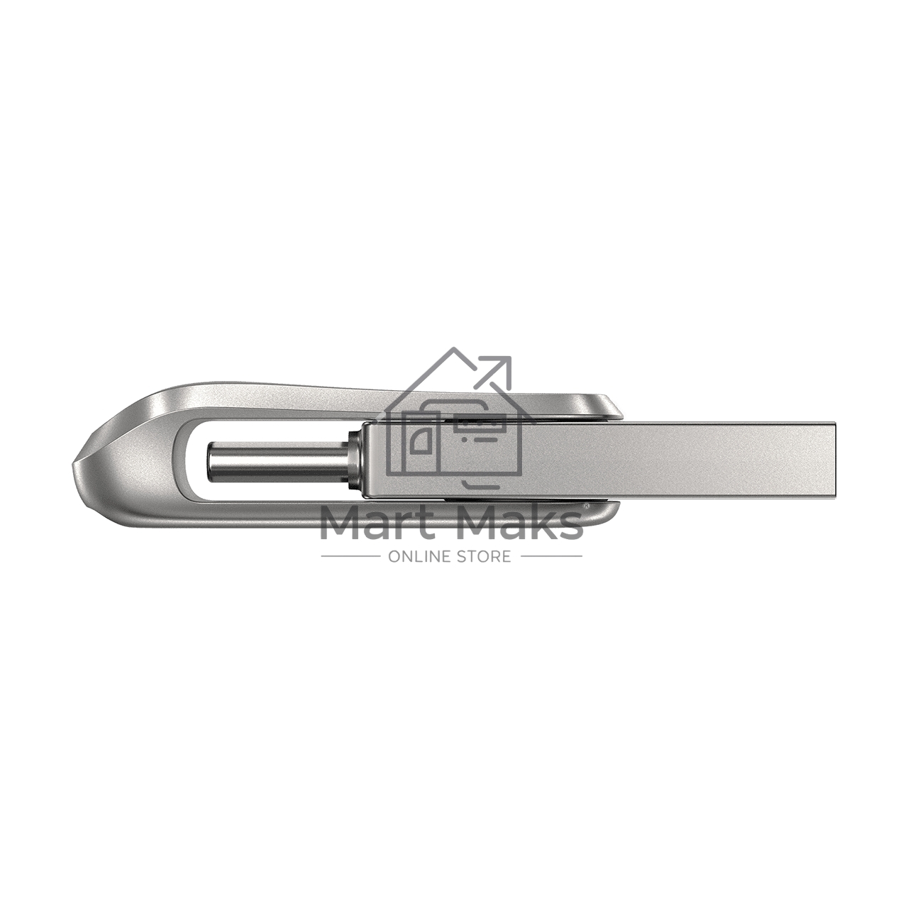 Флешка USB R/W Sandisk Ultra Dual Drive Luxe 32ГБ, USB3.0, серебристый