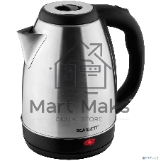 Чайник электрический Scarlett SC-EK21S51, 1,8 л, 1600 Вт, нерж.ст.