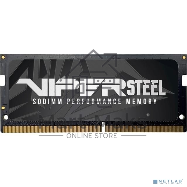 Оперативная память Patriot Viper Steel, DDR4, 16GB (1x16 GB), 2666 MHz, CL18 SO-DIMM