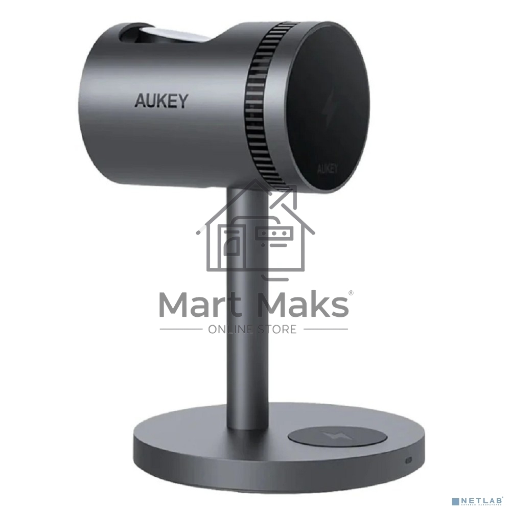 Беспроводное зарядное устройство Aukey LC-MC311A 3in1 Cooler Qi2