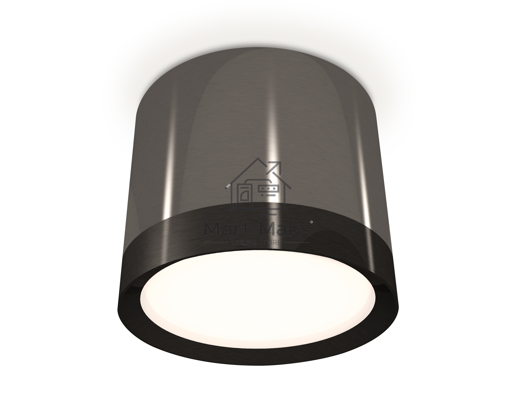 Светильник Ambrella Light XS8115001 DCH/PBK черный хром/черный полированный GX53 (C8115, N8113)
