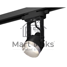 Светильник Ambrella light XT6602042 PBK/PSL черный полированный/серебро полированное MR16 GU10 (C6602, N6132)