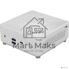 Неттоп MSI Cubi 5 1M-463BRU Core 5 120U (1.4) Graphics CR без ОС 2xGbitEth WiFi BT белый (936-B0A822-463)