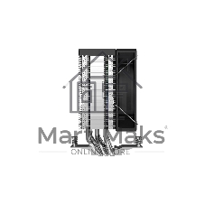 Кулер для процессора CPU Cooler SAMA X30L (180W, 4-pin PWM, 133.5мм, 3x6мм, ARGb, 1x100мм, 50.1CFM, 35.2dBA, 2600RPM, S: 1851/1700/1200/115X, AM5/AM4, серебристый)
