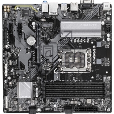 Материнская плата GIGABYTE B760M D3HP, LGA1700, Intel B760, 4xDDR5, 4xSATA, 2xM.2, 1xPCIe 4.0 x16, DisplayPort, HDMI, D-Sub, 1x1Gb LAN, 3x3.5 мм, 7.1, microATX