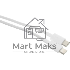 Кабель Xiaomi 3A Braided USB-C to USB-C Cable 1m белый