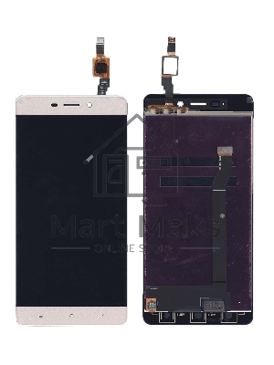 Дисплей для Xiaomi Redmi 4 золотой