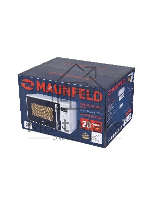 Микроволновая печь Maunfeld MFSMO.20.7TWH белый, 20 л, 700 Вт, переключатели - поворотный механизм/кнопки