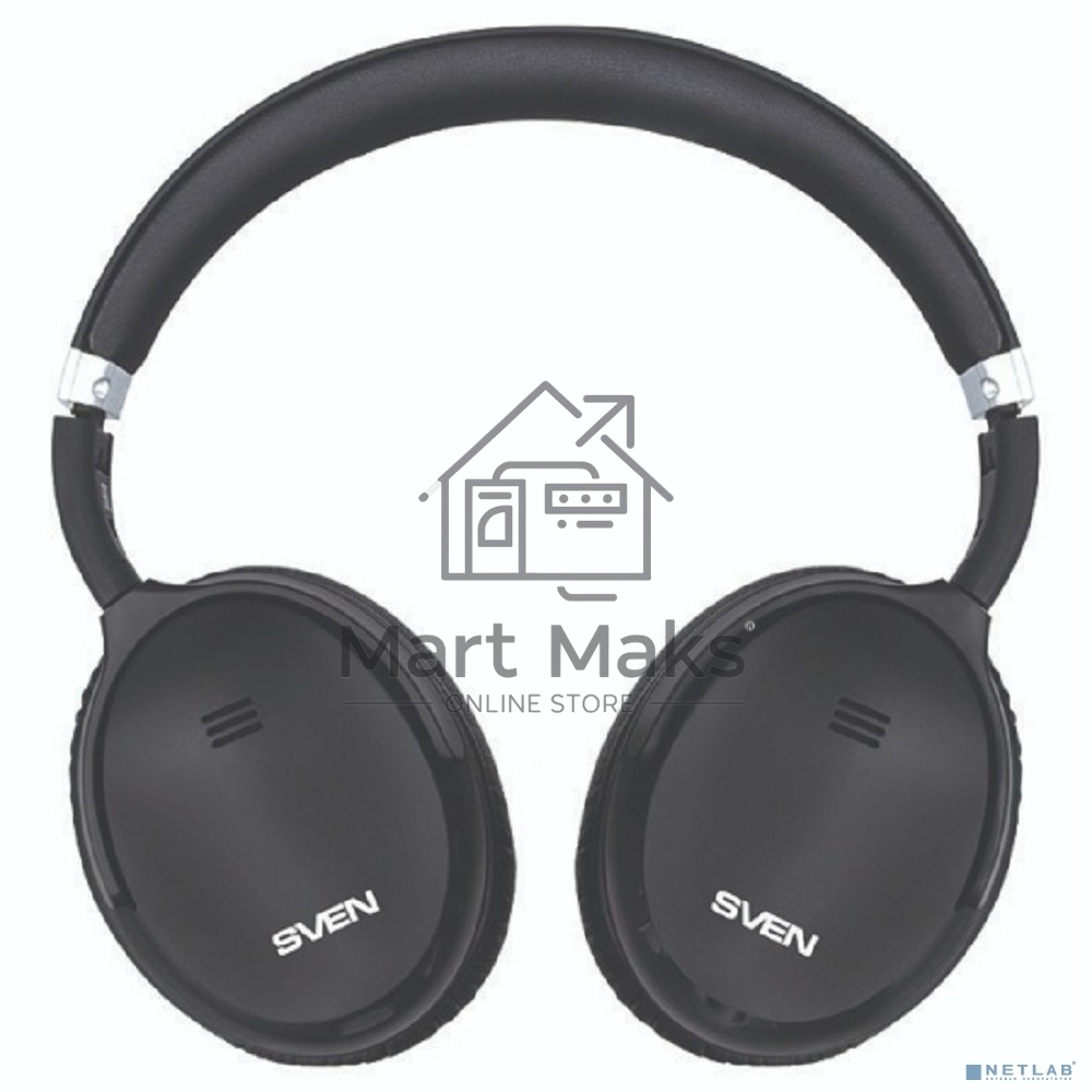 Наушники беспроводные SVEN AP-B780MV с микрофоном черный Bluetooth