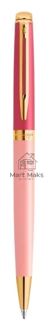 Ручка шариковая Waterman Hemisphere Colour Blocking (2179899) Pink GT M, синие чернила, подарочная коробка