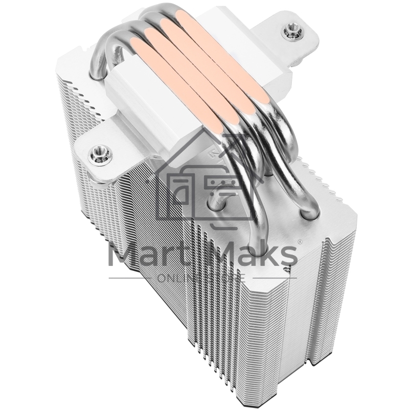 Кулер для процессора Thermalright Assassin X 120 Refined SE Argb LGA1700 (4-pin PWM, 148mm, Ni/Cu, 4x6mm, ARGB, 1x120mm, 66.17CFM, 25.6dBA, 1550RPM, S: 1700, silver, black)