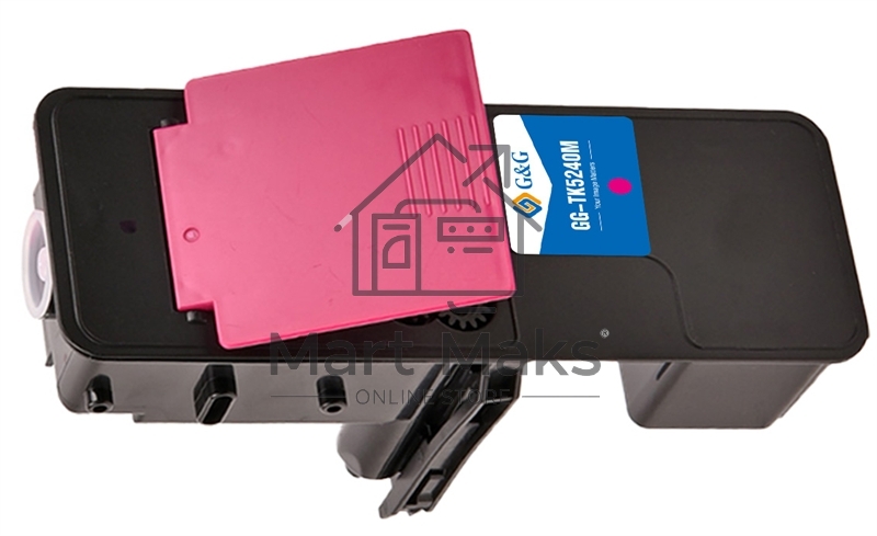 Картридж лазерный G&G GG-TK5240M пурпурный (3000стр.) для Kyocera ECOSYS P5026cdn/P5026cdw;ECOSYS M5526cdn/M5526cdw