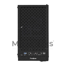Компьютерный корпус Miditower ExeGate EVO-9211-700NPX (ATX, БП 700NPX с вент. 12см, с окном, 2хUSB+1хUSB3.0, HD аудио, черный, 1 вент. с RGb подсветкой)
