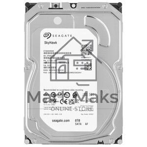 Жесткий диск HDD Seagate SkyHawk 8Tb 7200rpm SATA 256Mb 3.5